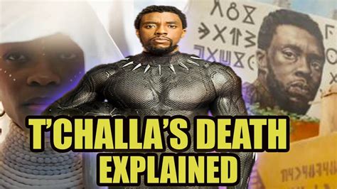 how did t challa die|is t'challa dead.